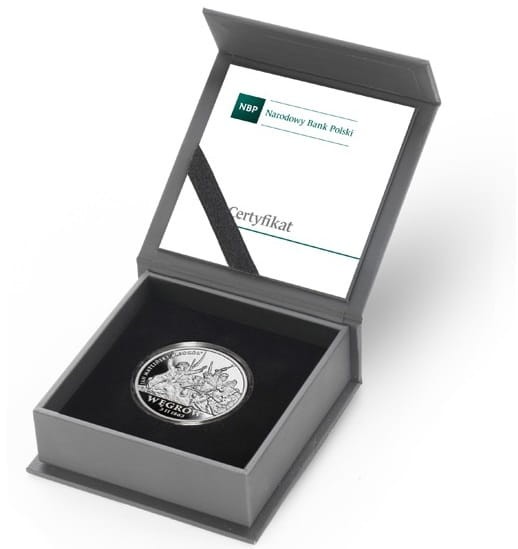 Moneta kolekcjonerska 20 złotych Węgrów Polskie Termopile 2020 box