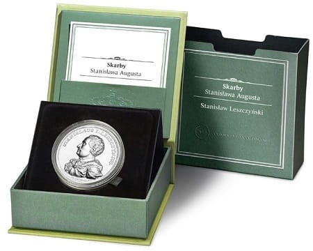 Moneta 50 zł Stanisław Leszczyński 2023 box