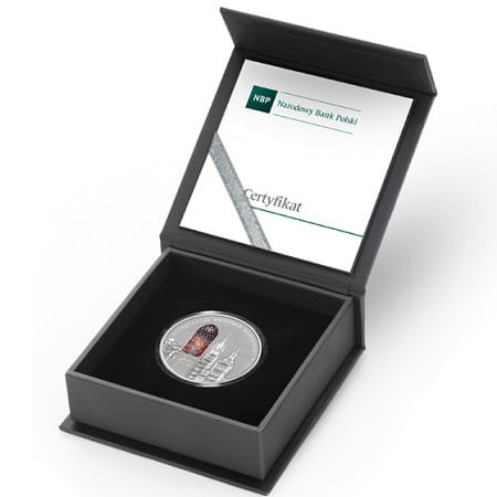 Moneta 50 zł Kościół Mariacki 2020 r. box