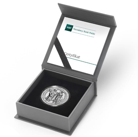 Moneta 50 zł Wrocław mała ojczyzna 2021 r. box