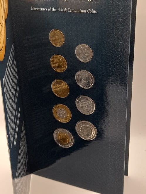 Zestaw miniatury polskich monet 2009 3