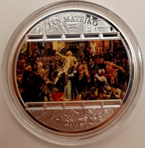 Jan Matejko Konstytucja 3 maja 2011 r. awers