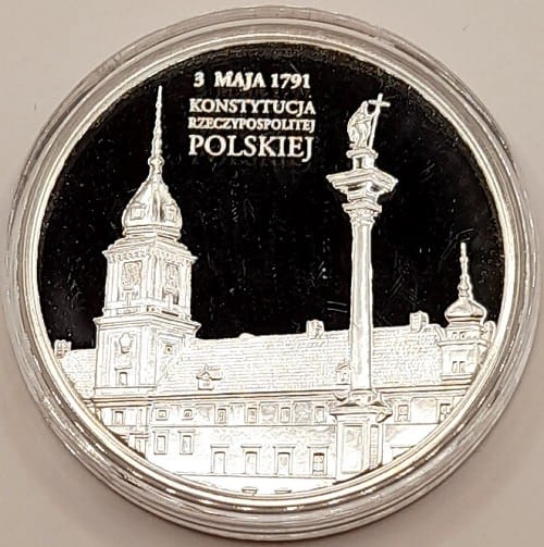 Jan Matejko Konstytucja 3 maja 2011 r. rewers