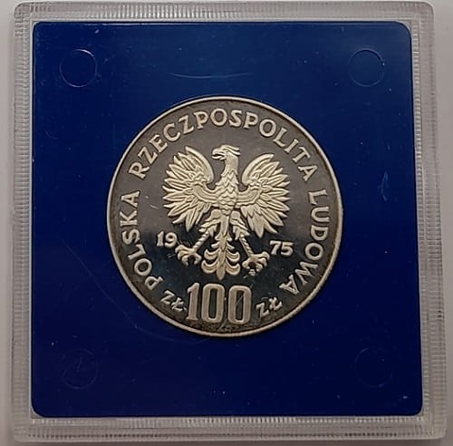 100 zł Helena Modrzejewska 1975 awers