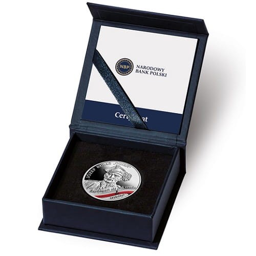 Moneta 10 zł Józef Kuraś Ogień 2023 box