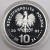 Moneta 10 zł Jan III Sobieski półpostać 2001 r. awers