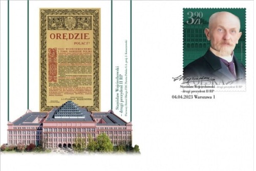 Koperta FDC Stanisław Wojciechowski 2023 r.