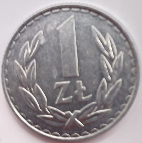 Moneta 1 złoty 1987 r. stan 1