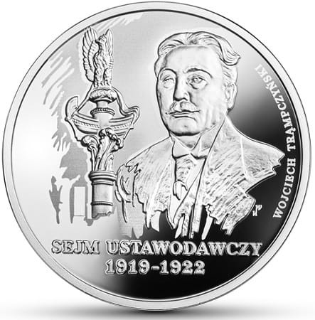 Moneta 10 zł Sejm ustawodawczy 1919-1922 2019 awers