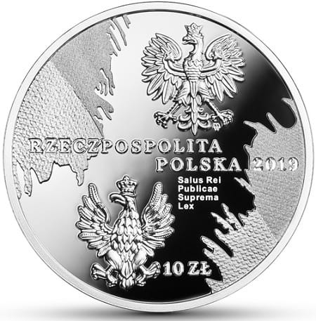 Moneta 10 zł Sejm ustawodawczy 1919-1922 2019 rewers