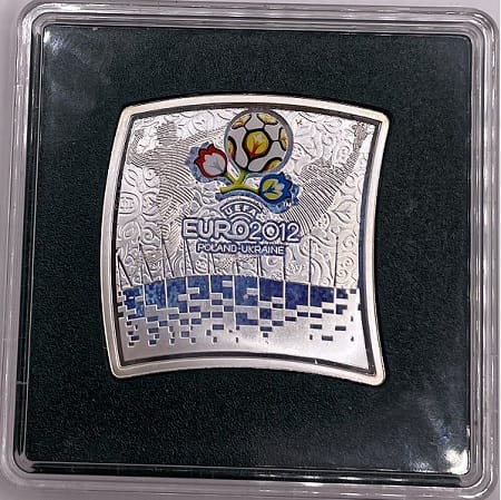 Moneta 20 zł Euro 2012 Polska-Ukraina 2012 r. rewers