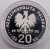 Moneta kolekcjonerska 20 zł Mikołaj Kopernik ECU 1995 awers