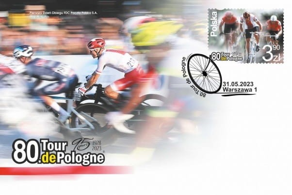 Koperta FDC 80 Tour de Pologne 2023