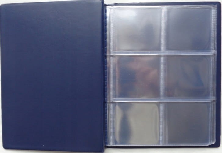 Klaser na holdery 60 Okienko 54 x 54 mm Niebieski