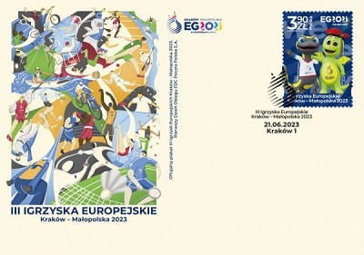 Koperta FDC III Igrzyska Europejskie 2023 5324