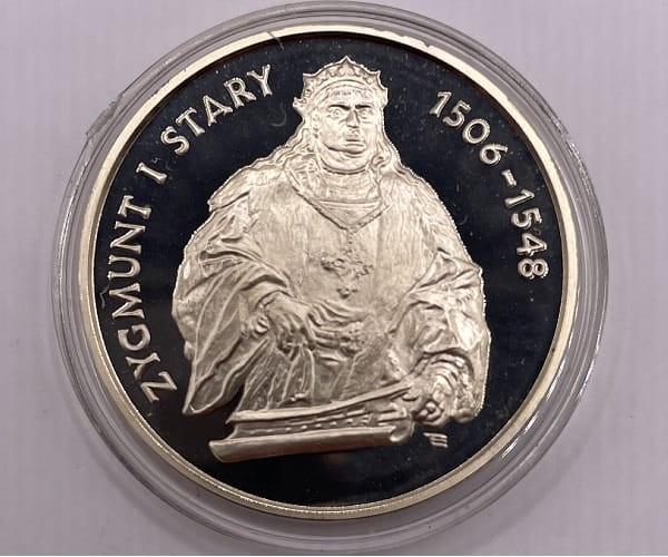 Moneta 200000 zł Zygmunt Sary półpostać 1994 r. rewers