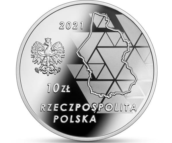Moneta 10 zł 100 rocz. III Powstania Śląskiego 2021 r. awers