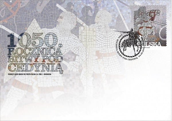 Koperta FDC 1050. rocz. bitwy pod Cedynią 20232 r. 2187
