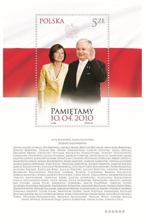 Pamiętamy 10.04.2010 Folder 2017 r. bloczek