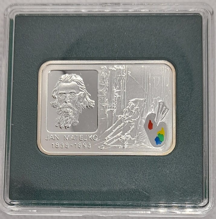 20 zł Jan Matejko 2002 r. rewers