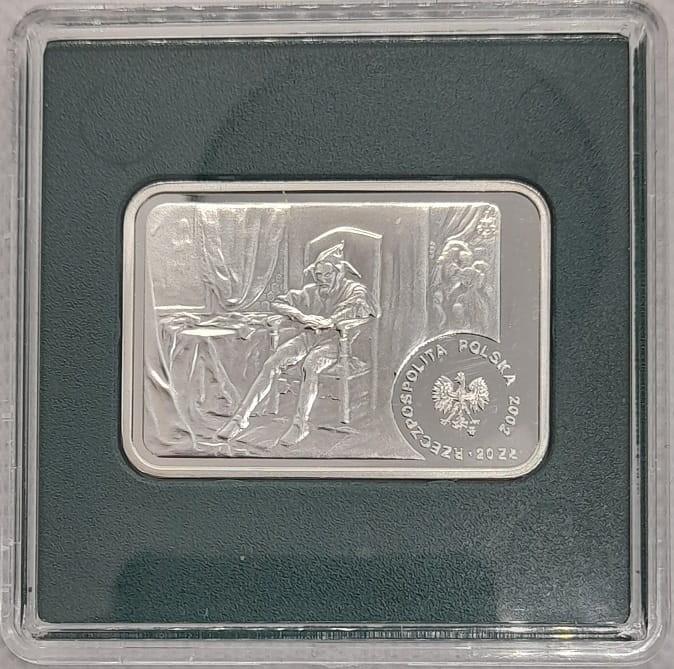 20 zł Jan Matejko 2002 r. awers