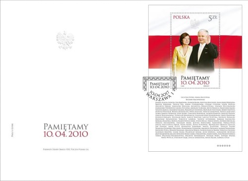 Koperta FDC Pamiętamy 10042010 FDC 2017 r
