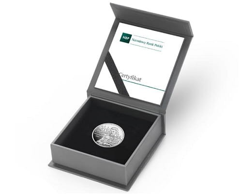 Moneta 10 zł Wyprawa Wileńska 2019 r box