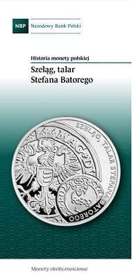 Folder emisyjny 2016 r. 20 zł Szeląg Stefana Batorego
