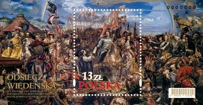 Znaczek Odsiecz Wiedeńska blok 2023 257