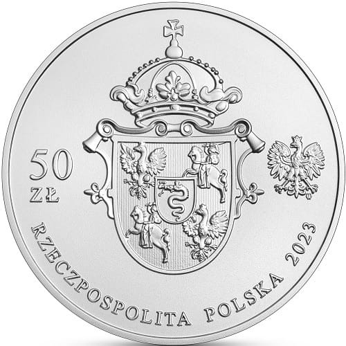 Moneta 50 zł Anna Jagiellonka 2023 awers