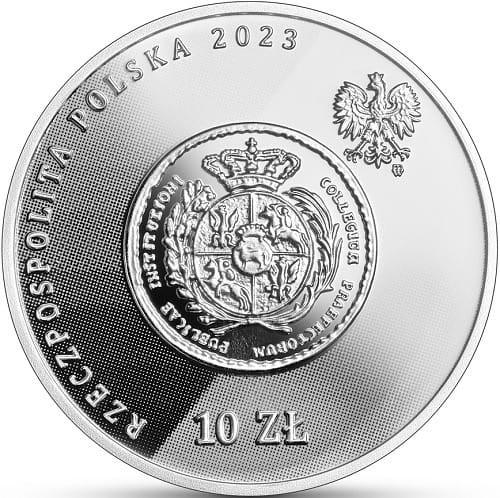 Moneta 10 zł 250 rocznica powołania Komisji Edukacji Narodowej 2023 awers
