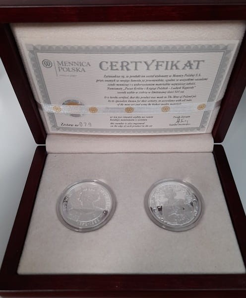 Ludwik Węgierski półpostać i popiersie zestaw