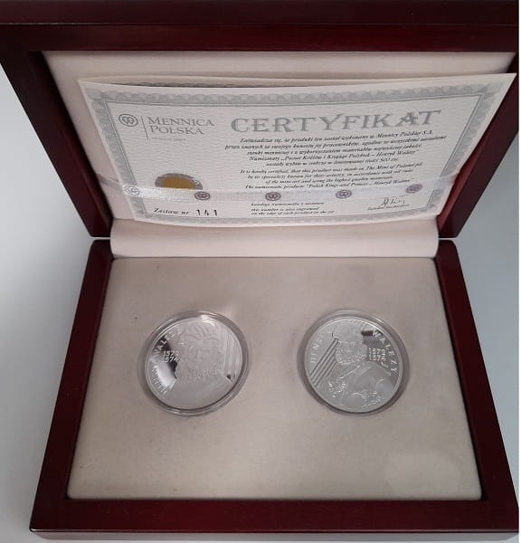 Henryk Walezy półpostać i popiersie zestaw