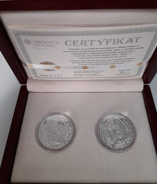 Wacław II półpostać i popiersie zestaw 2008 r.