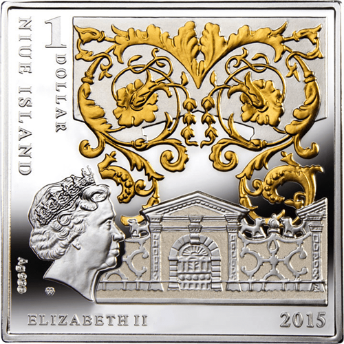 1 dolar Dama z gronostajem Arcydzieła renesansu 2012 r. awers