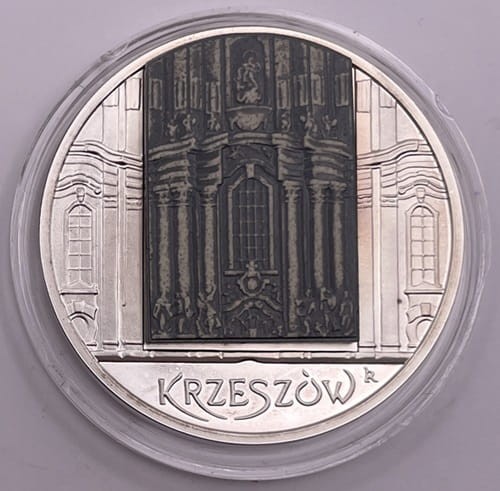 Moneta 20 zł Krzeszów 2010 rewers