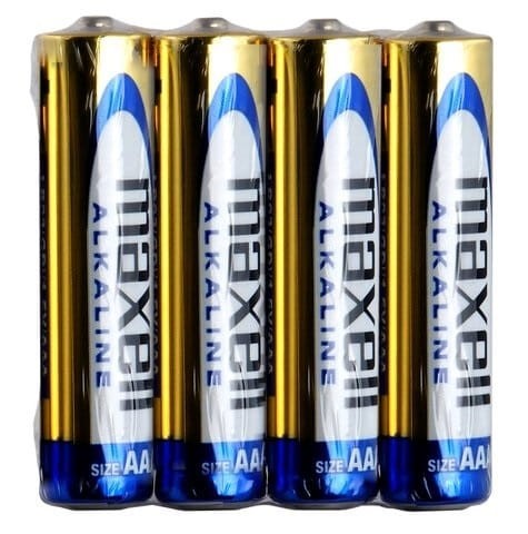 Baterie AAA Maxell Alkaiczne 4 szt.