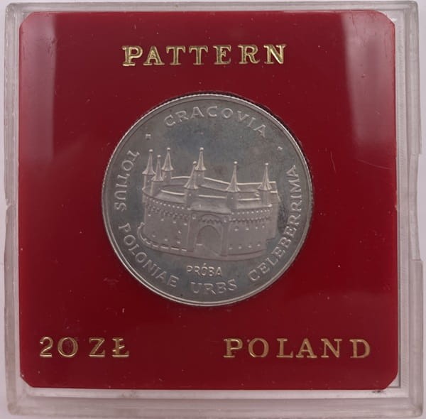 1000 zł Barbakan Karków 1981 r. próba rewers