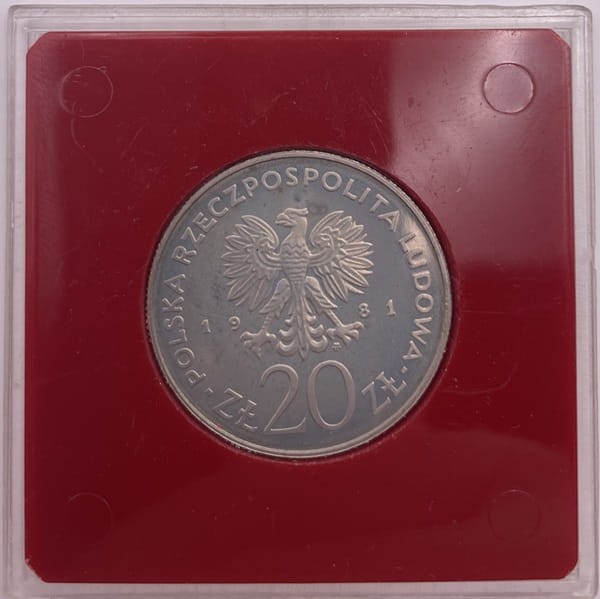 1000 zł Barbakan Karków 1981 r. próba awers