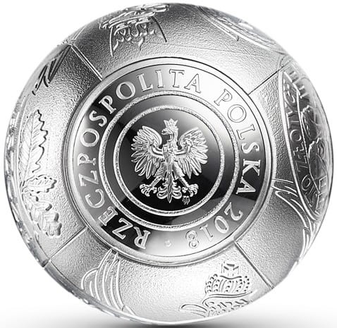 100 zł kula 100. rocz. odzyskania niepodległości 2023 r. 3