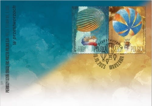 Koperta FDC W przestworzach 2023 2283