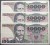 Banknoty PRL 10000 zł 1988 Stanisław Wyspiański awers 3 kolejne