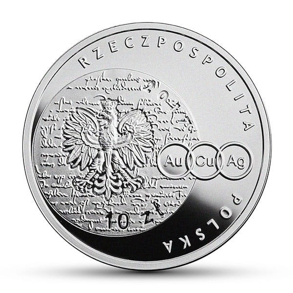 Moneta 10 zł Mikołaj Kopernik 2017 r. awers