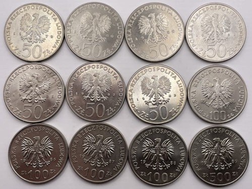 Monety PRL Poczet królów i książąt polskich awers