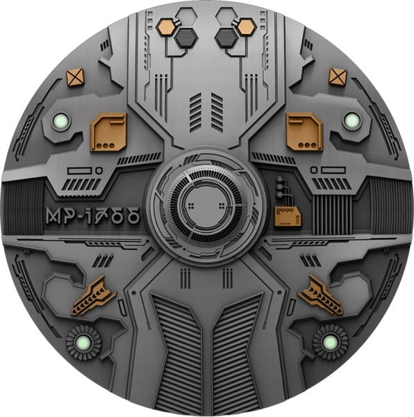 Ufo MP-1766 1766 franków CFA 2024 r. rewers