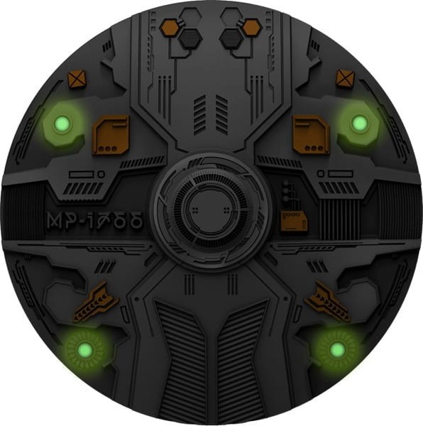 Ufo MP-1766 1766 franków CFA 2024 r. świeci