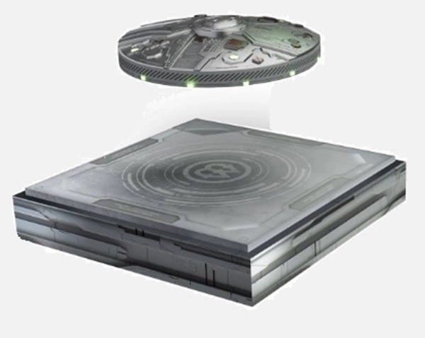 Ufo MP-1766 1766 franków CFA 2024 r. baza