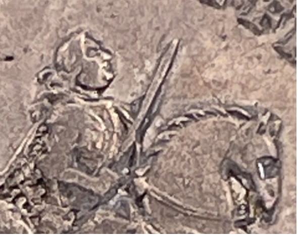 1Moneta Dwugrosz wikariacki August III Sas Drezno 1742 r. twarz rewers