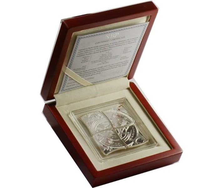 Moneta 10 zł ME Polska-Ukraina puzzle 2012 r box