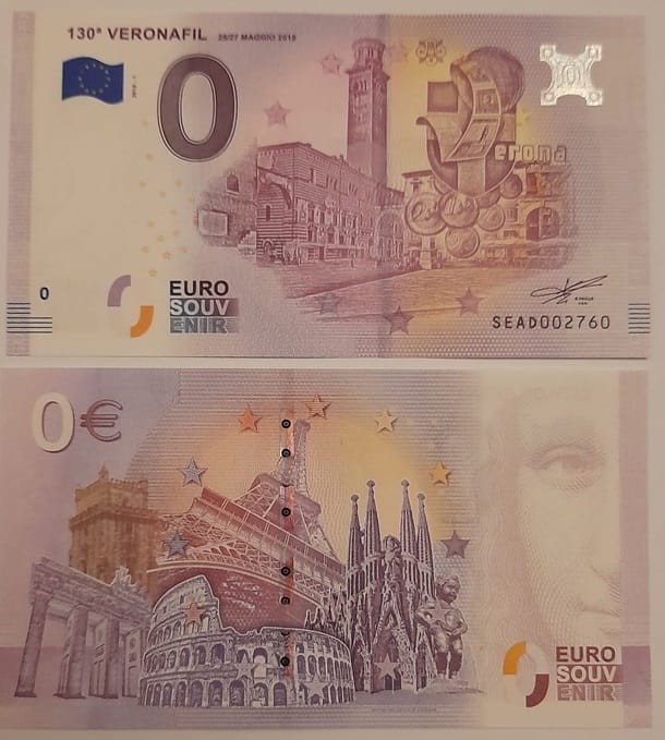 0 euro Veronafil Włochy 2018